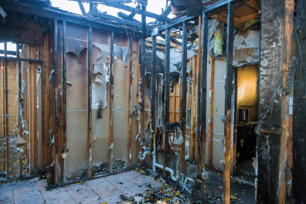 Professional Emergency Fire Cleanup technician working in Somerset, WI